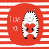 Kép 2/2 - iloveyou-kepeslap