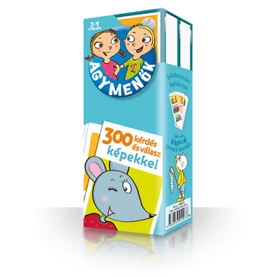 Agymenők kártyacsomag 3 4 éveseknek