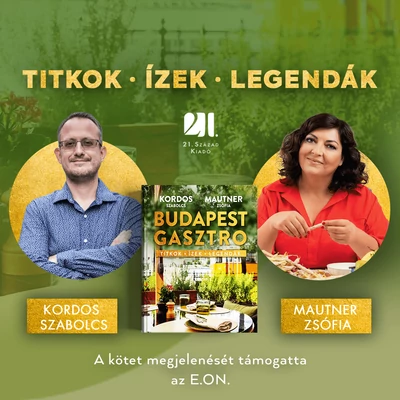 Budapest gasztro - Mautner Zsófi, Kordos Szabolcs