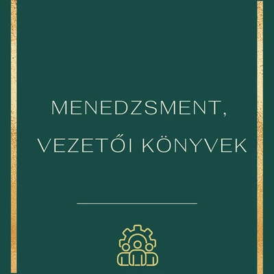 Menedzsment könyvek