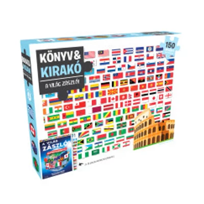 A világ zászlói - Könyv & Kirakó