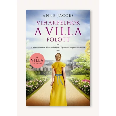 Viharfelhők a villa fölött