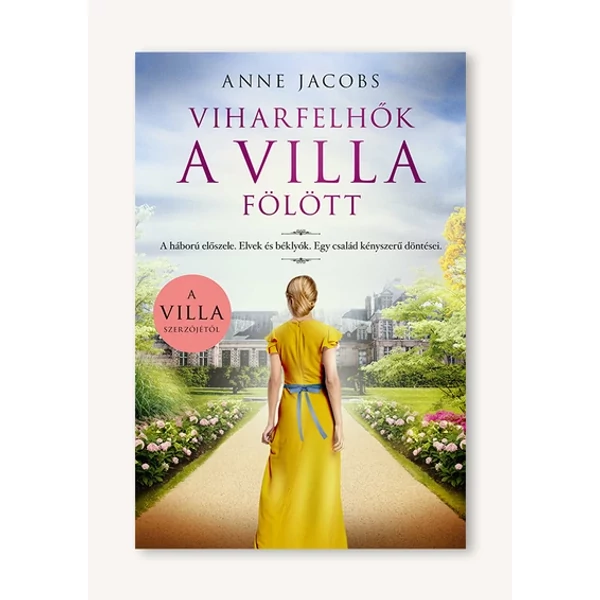 Viharfelhők a villa fölött