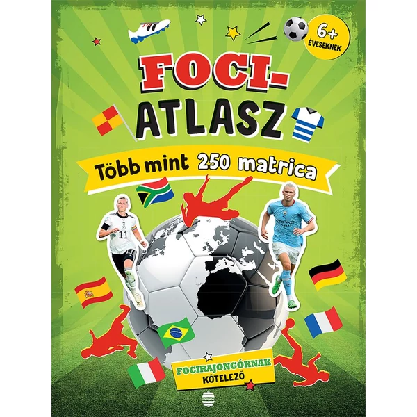 Fociatlasz több mint 250 matricával